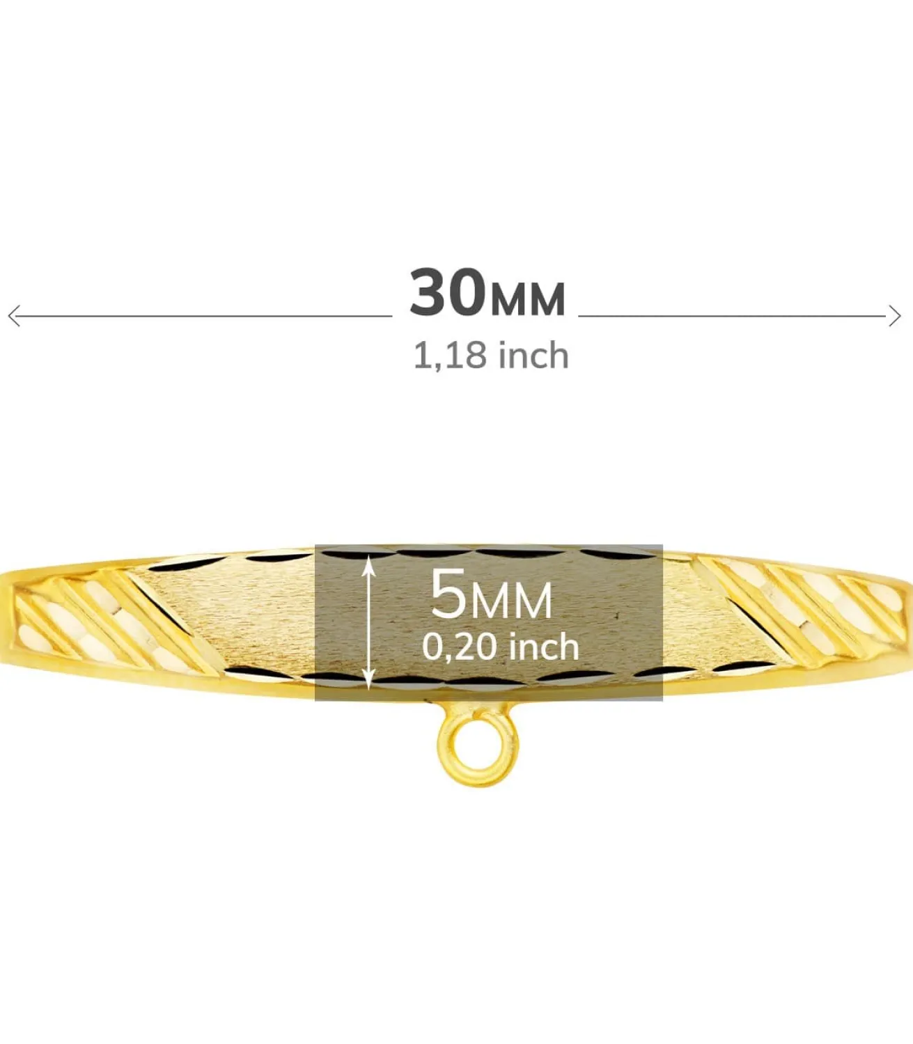 Alfiler Bebé Oro Amarillo 18K Hoja<Alda Joyeros New