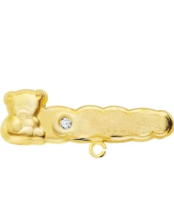 Alfiler Bebé Oro Amarillo 18K Osito Nube<Alda Joyeros Cheap