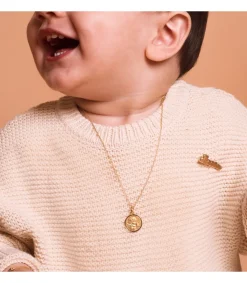 Alfiler Bebé Oro Amarillo 18K Osito Nube<Alda Joyeros Cheap
