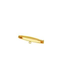 Alfiler Oro 9 Ktes Hoja Barroco<Alda Joyeros Online