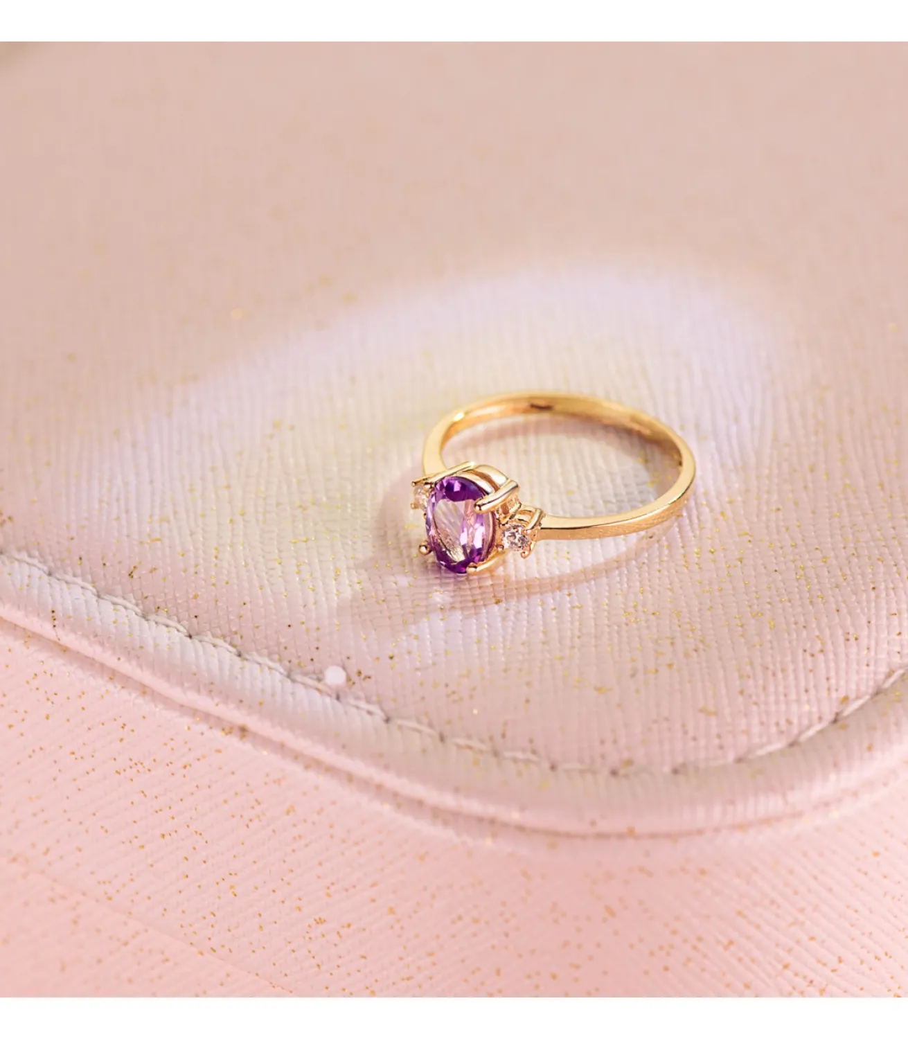 Anillo Amatista Glow Oro 18K<Alda Joyeros Fashion