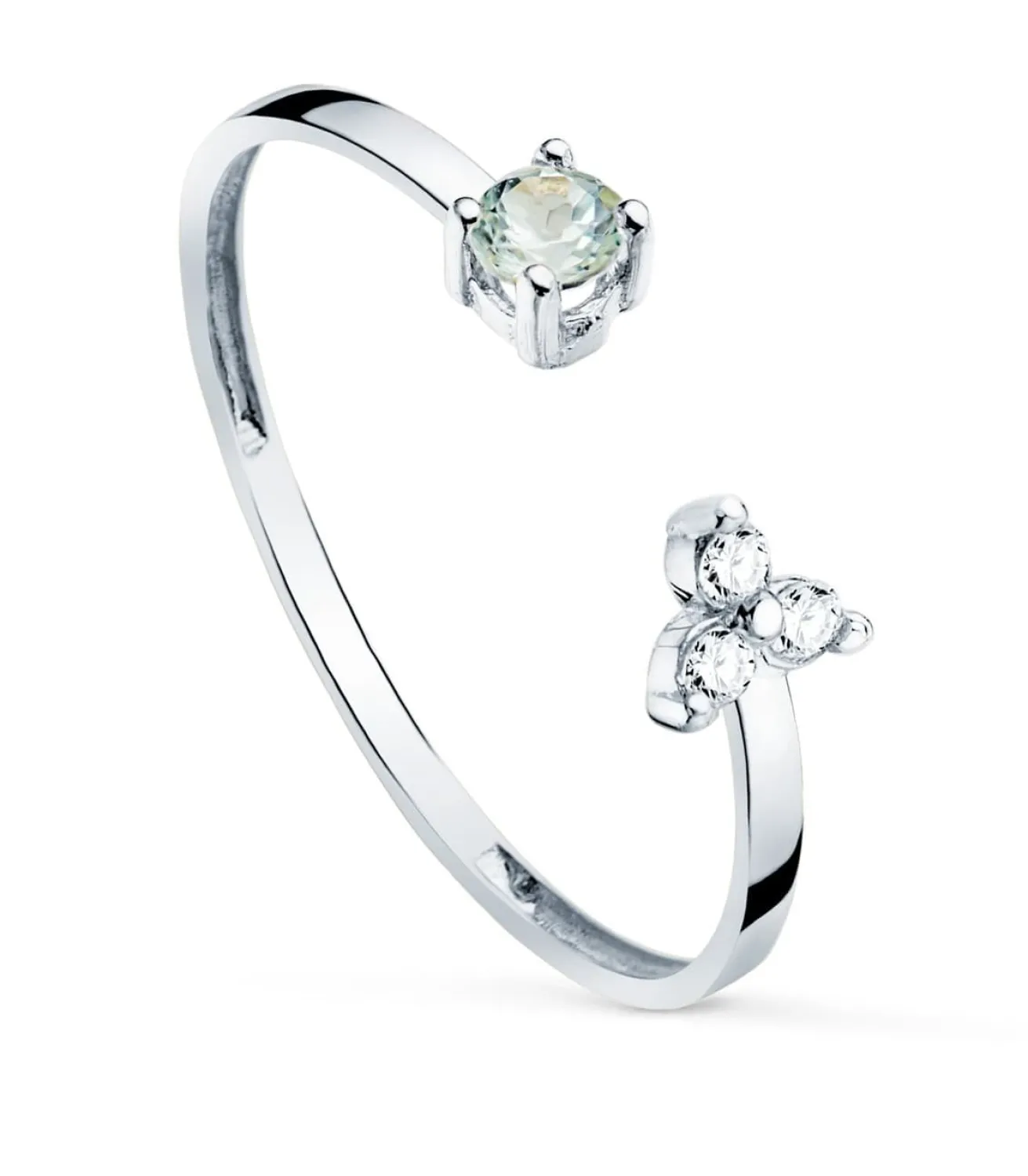 Anillo Bardot Ob 18K Aguamarina Y Diamantes<Alda Joyeros Shop