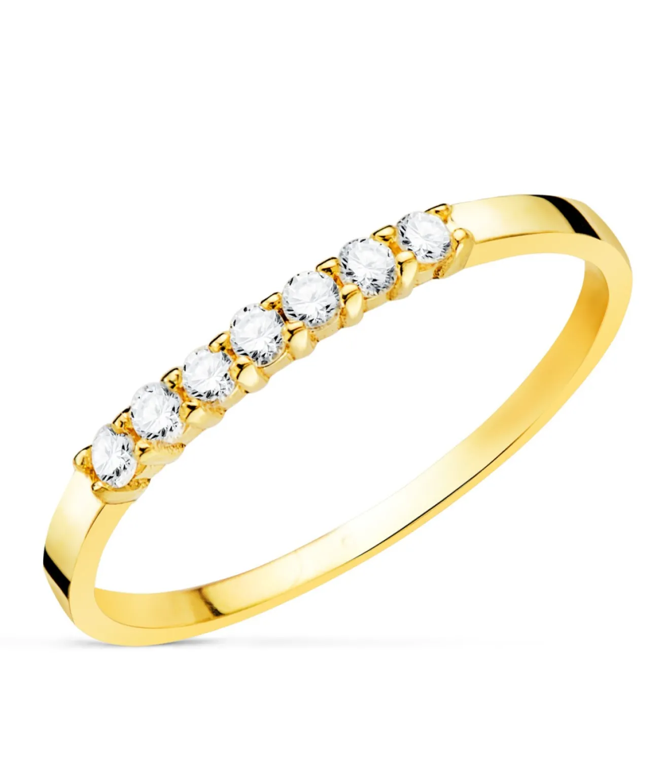 Anillo Compromiso Aisha Oro 18 K Diamantes 0.160 Qts<Alda Joyeros Clearance
