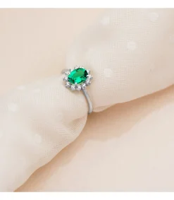 Anillo Eowyn Oro 18K Esmeralda Y Diamantes<Alda Joyeros Hot