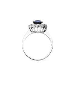 Anillo Galadriel 18K Zafiro 2.47 Q Diamantes<Alda Joyeros Flash Sale