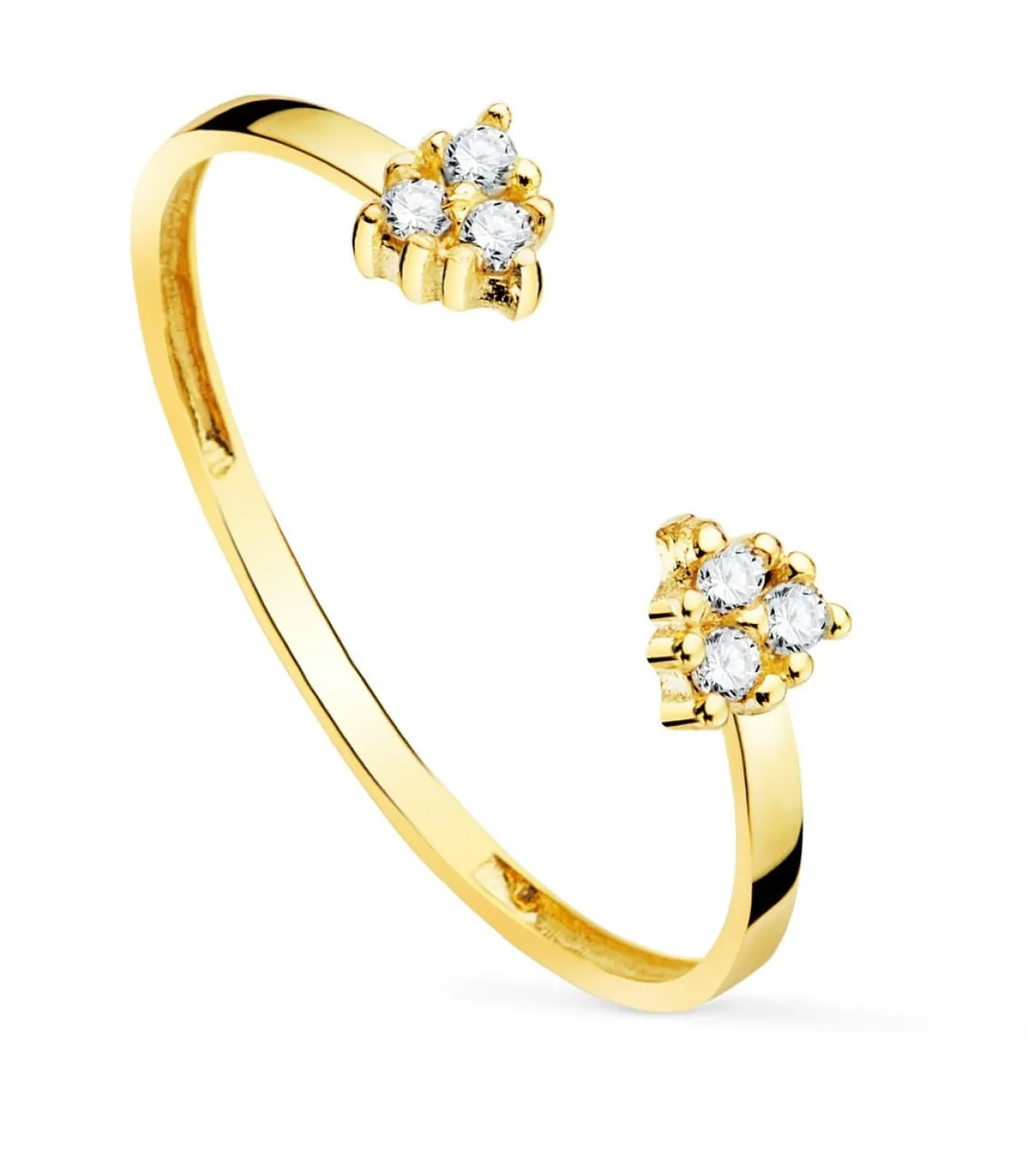 Anillo Harrington Oro 18K Diamantes 0.048 Qts.<Alda Joyeros Discount