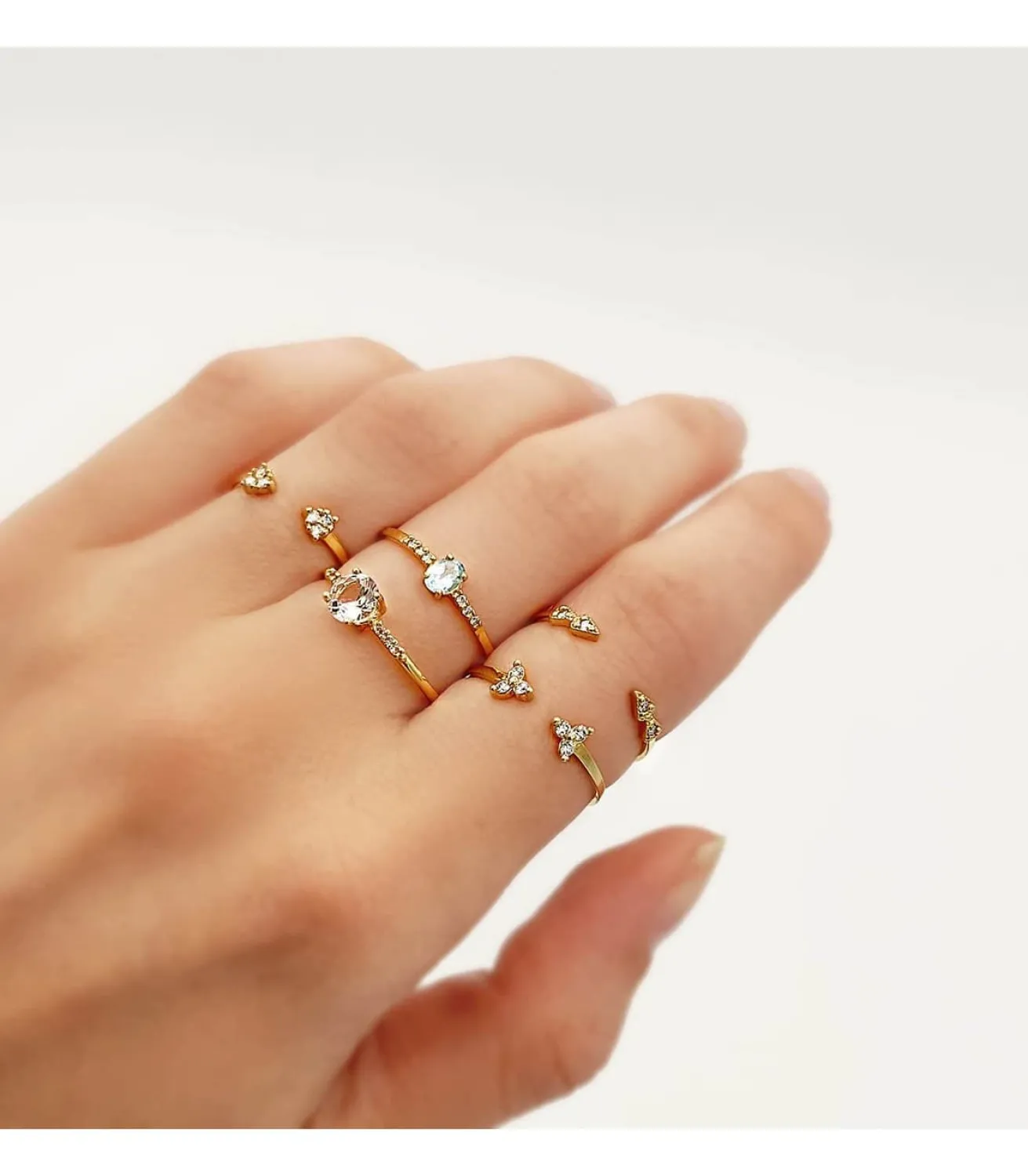 Anillo Harrington Oro 18K Diamantes 0.048 Qts.<Alda Joyeros Discount