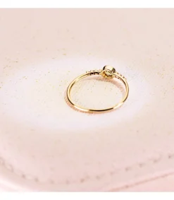 Anillo Hayworth Olivina 18K Diamantes 0.030 Qts.<Alda Joyeros Discount