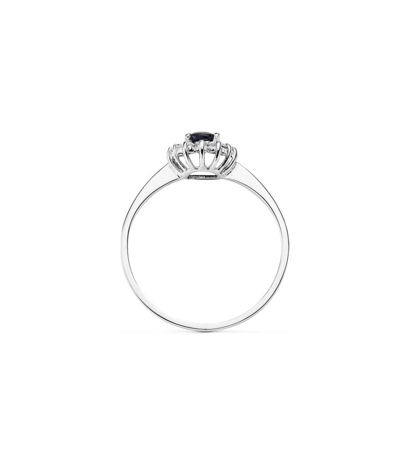 Anillo Jasmin 0.14 Qtes.18 Ktes Zafiro 0.62 Q<Alda Joyeros Shop