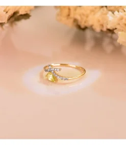 Anillo Meraki Oro 18K Lazo Peridoto<Alda Joyeros Best Sale