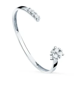 Anillo Novak Oro Blanco 18K Diamantes 0.040 Qts.<Alda Joyeros Cheap