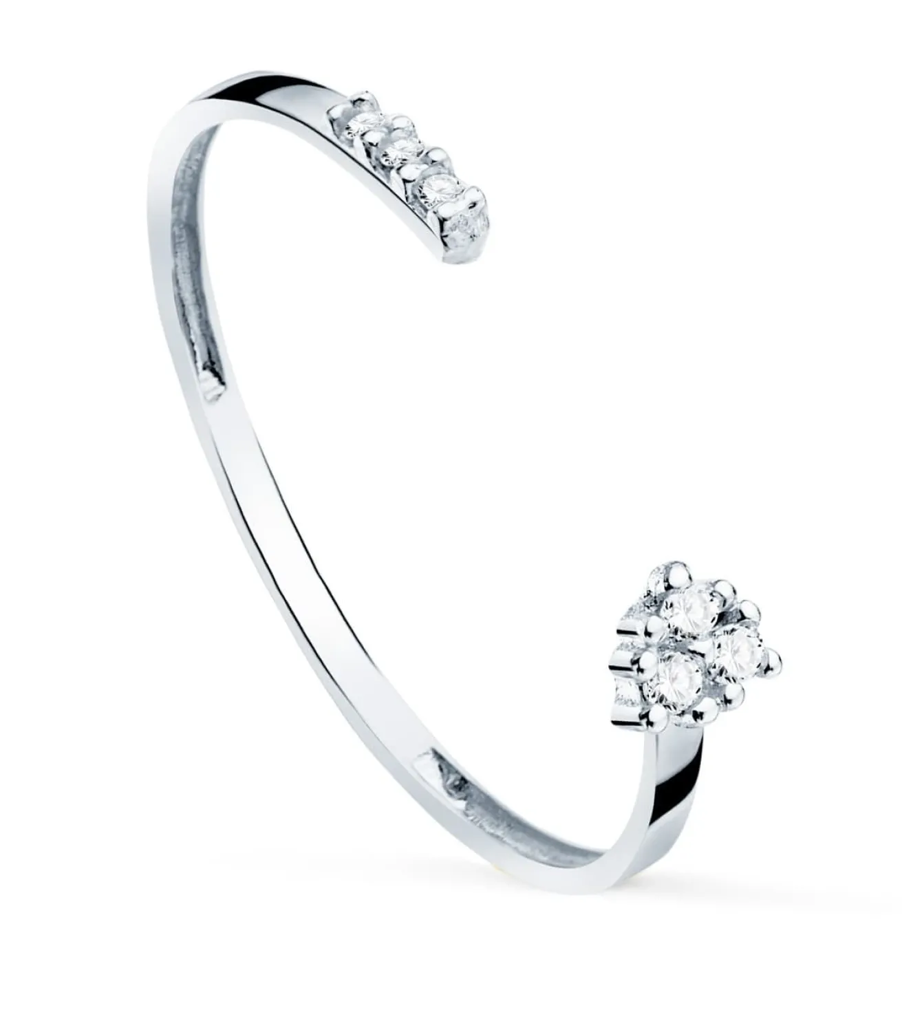 Anillo Novak Oro Blanco 18K Diamantes 0.040 Qts.<Alda Joyeros Cheap