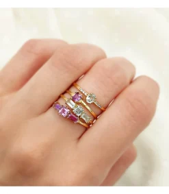 Anillo Queen Amatista Oro Amarillo 18K<Alda Joyeros Sale