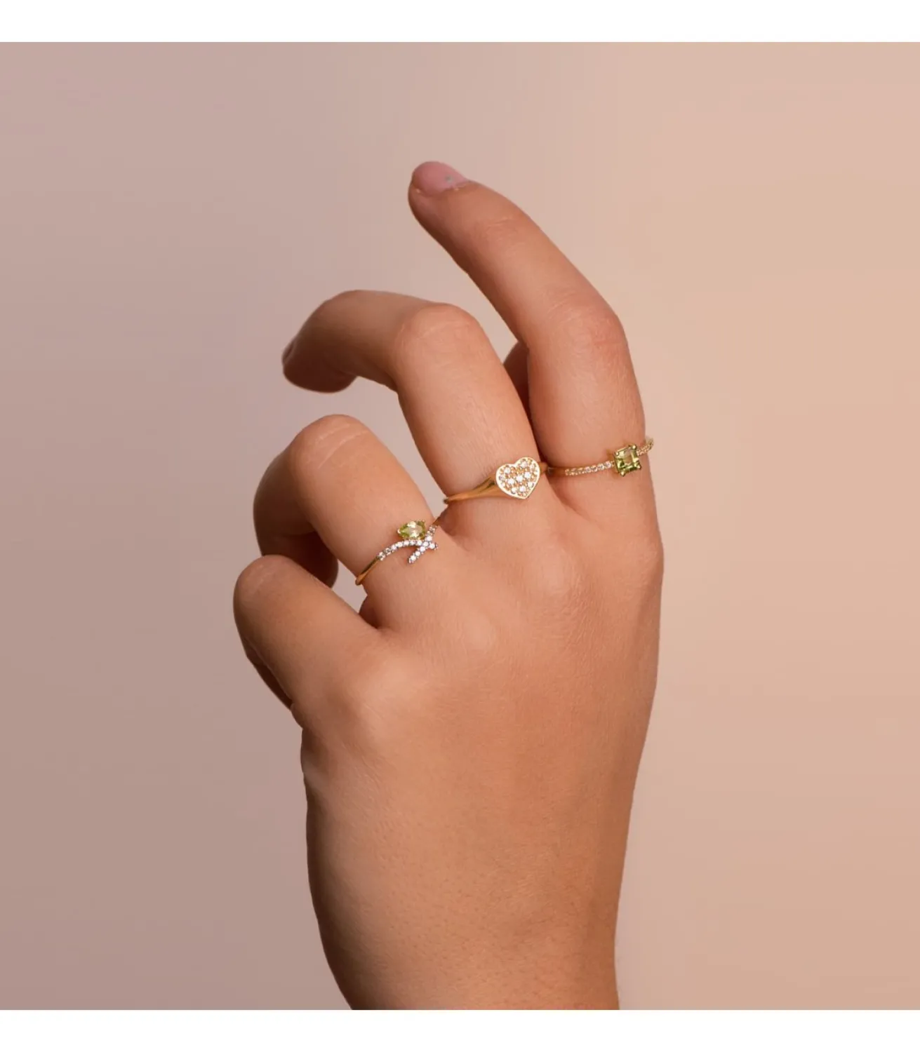 Anillo Sello Mujer Crush Oro 18K<Alda Joyeros New