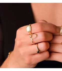 Anillo Sello Octagon Oro 18K<Alda Joyeros Best