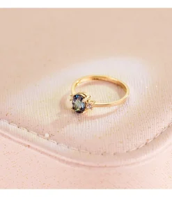 Anillo Topacio London Blue Glow Oro 18K<Alda Joyeros Best Sale