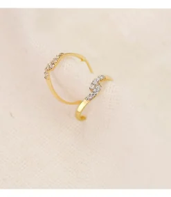 Aros Abiertos Oro Bicolor 18 K 15 Mm<Alda Joyeros Sale