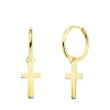 Aros Colgante Cruz Oro Amarillo 18K<Alda Joyeros Cheap