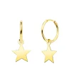 Aros Colgante Estrella Oro Amarillo 18K<Alda Joyeros Best