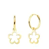 Aros Colgante Flor Oro Amarillo 18K<Alda Joyeros Best