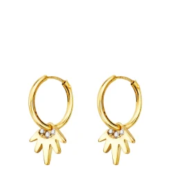 Aros Colgante Punk Oro Amarillo 18K<Alda Joyeros Best