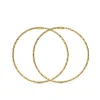 Aros Diamantados Oro Amarillo 18 K 40 Mm<Alda Joyeros Hot