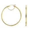 Aros Grandes Oro Amarillo 18K 43Mm<Alda Joyeros Cheap