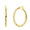 Aros Mujer Seam Oro Amarillo 18K 30 Mm<Alda Joyeros Best
