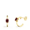 Aros Paradise Glam Rubi Oro Amarillo 18K<Alda Joyeros Best