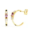 Aros Paradise Oro Amarillo 18K Amatista<Alda Joyeros Clearance