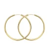 Aros Tubo Oro Amarillo 18K 35 Mm<Alda Joyeros Hot