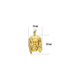 Cabeza Cristo 18 Ktes 20X14Mm<Alda Joyeros Hot