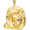 Cabeza Cristo Yacente 18 Ktes 42X37Mm<Alda Joyeros Sale