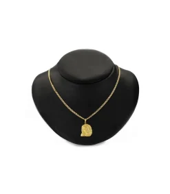 Cabeza Cristo Yacente 18 Ktes 20X19Mm<Alda Joyeros Shop