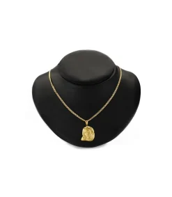 Cabeza Cristo Yacente 18 Ktes 23X21Mm<Alda Joyeros Fashion