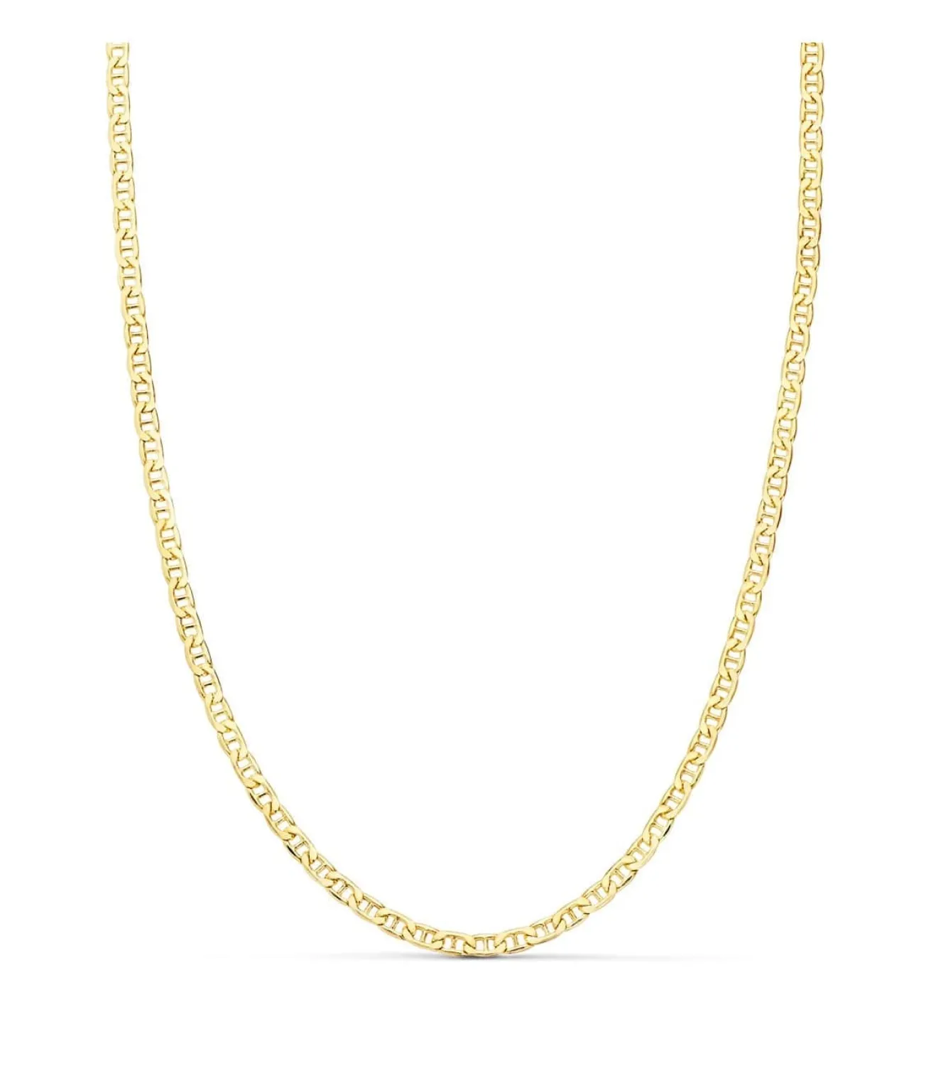 Cadena Ancla Plana Oro 18K 2 Mm 50Cm<Alda Joyeros Discount