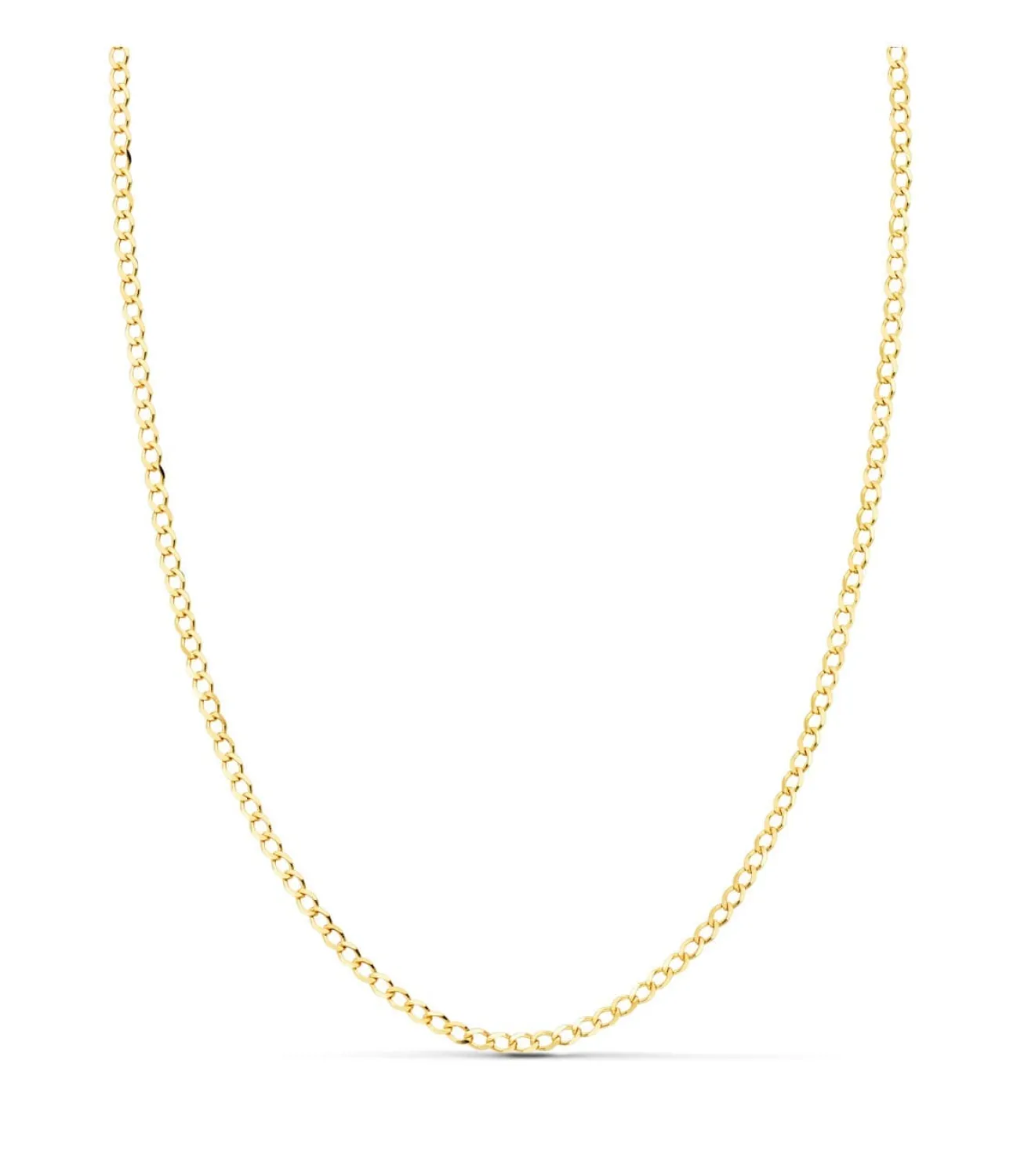 Cadena Barbada 1.5 Mm Oro 18 K 60 Cm<Alda Joyeros Outlet