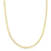 Cadena Barbada 3.5 Mm Oro 18K 60 Cm<Alda Joyeros Cheap