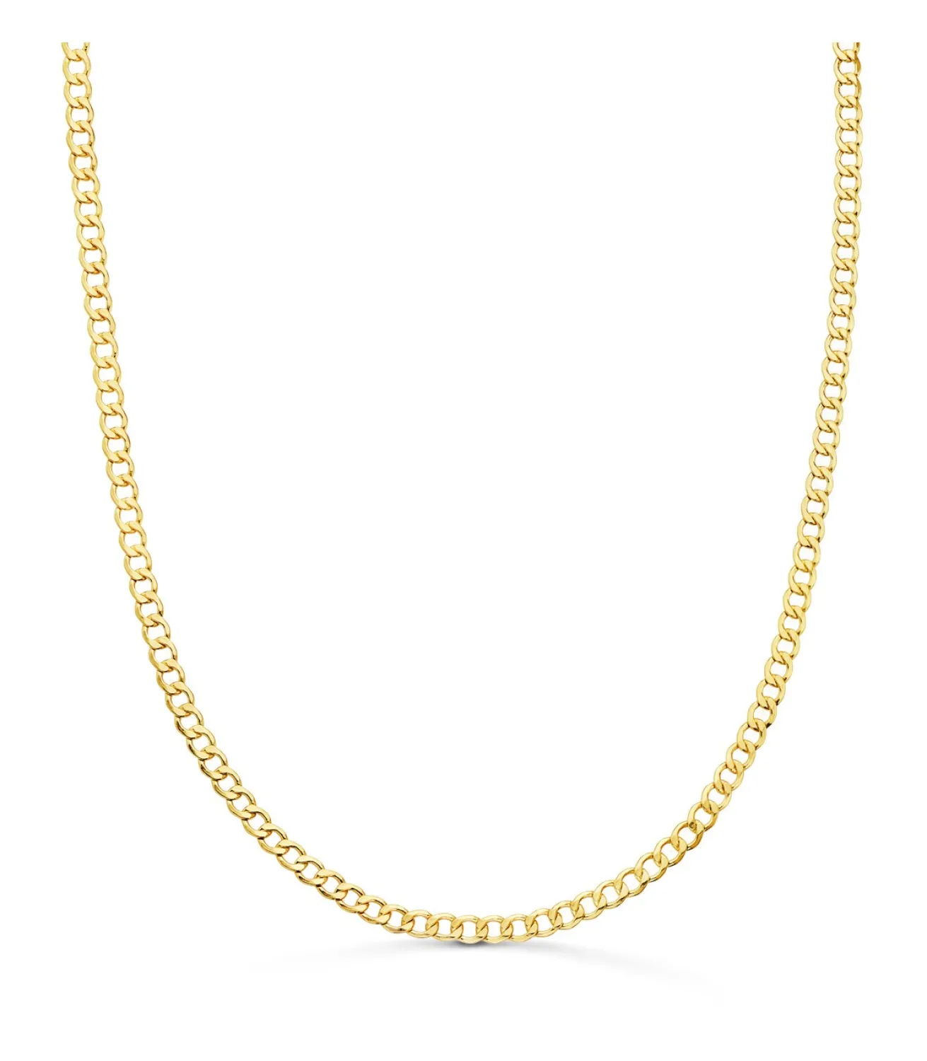 Cadena Barbada 3.5 Mm Oro 18K 60 Cm<Alda Joyeros Cheap