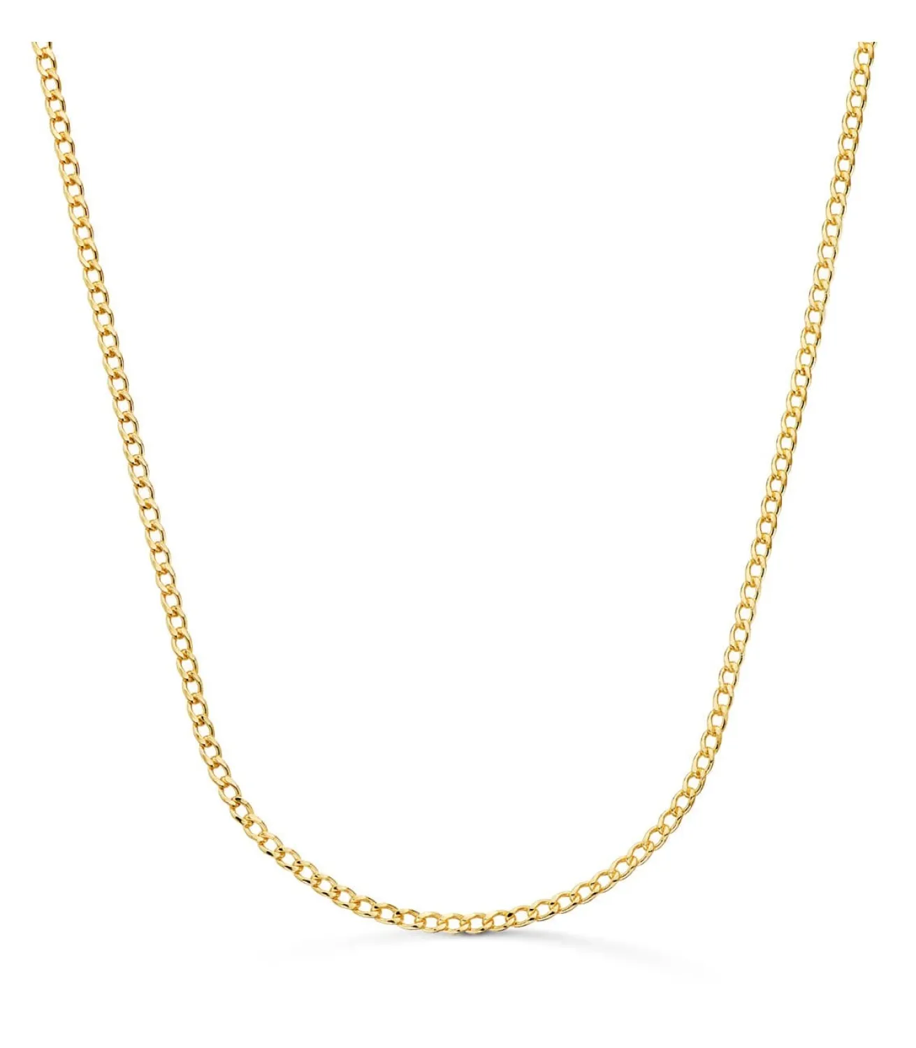 Cadena Barbada 2 Mm Oro 18K 50 Cm<Alda Joyeros Clearance