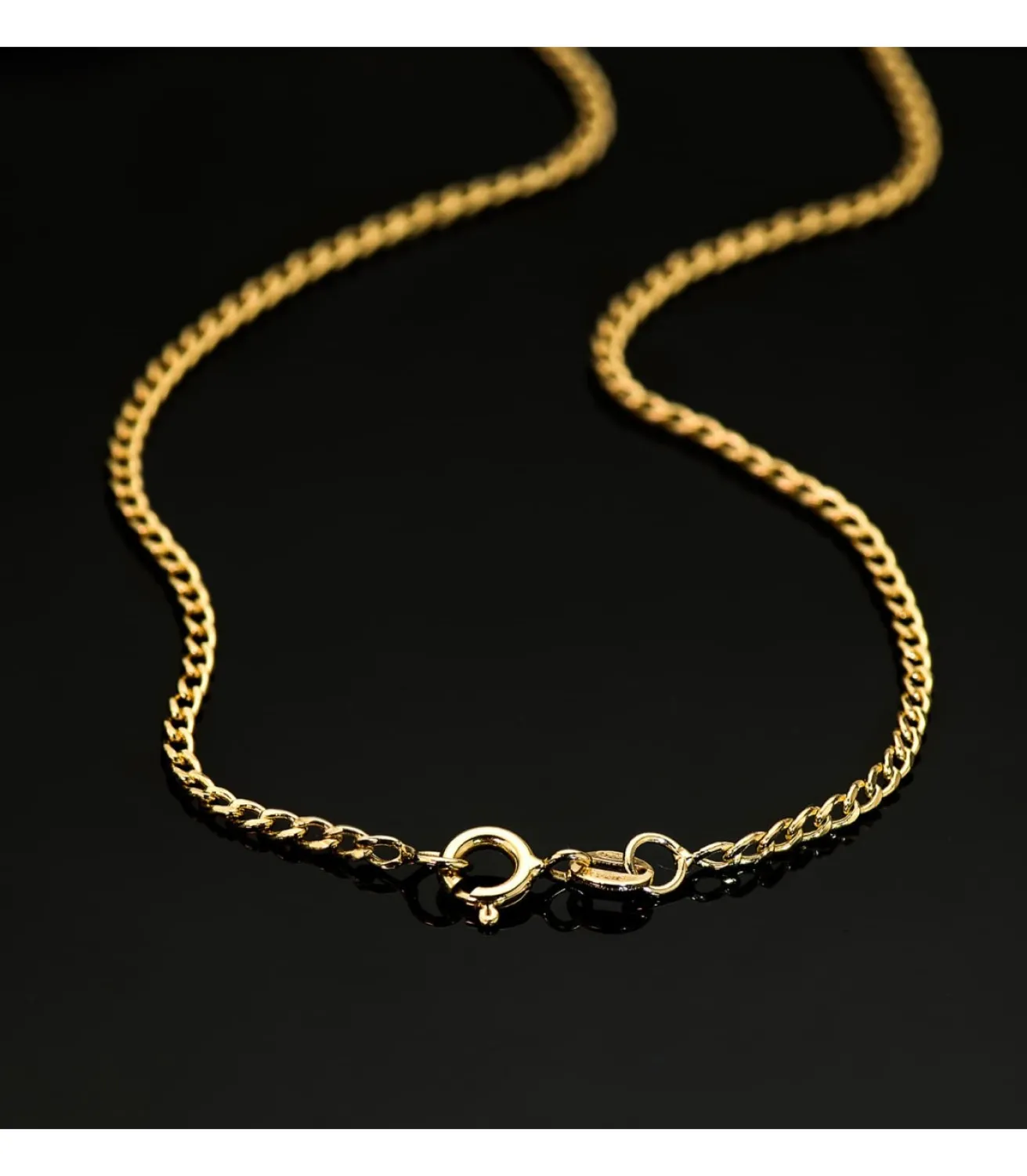 Cadena Barbada 2 Mm Oro 18K 50 Cm<Alda Joyeros Clearance