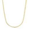 Cadena Barbada 2.5 Mm Oro 18K 60 Cm<Alda Joyeros Online