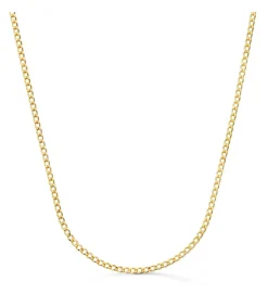 Cadena Barbada 2 Mm Oro 18K 60 Cm<Alda Joyeros Fashion
