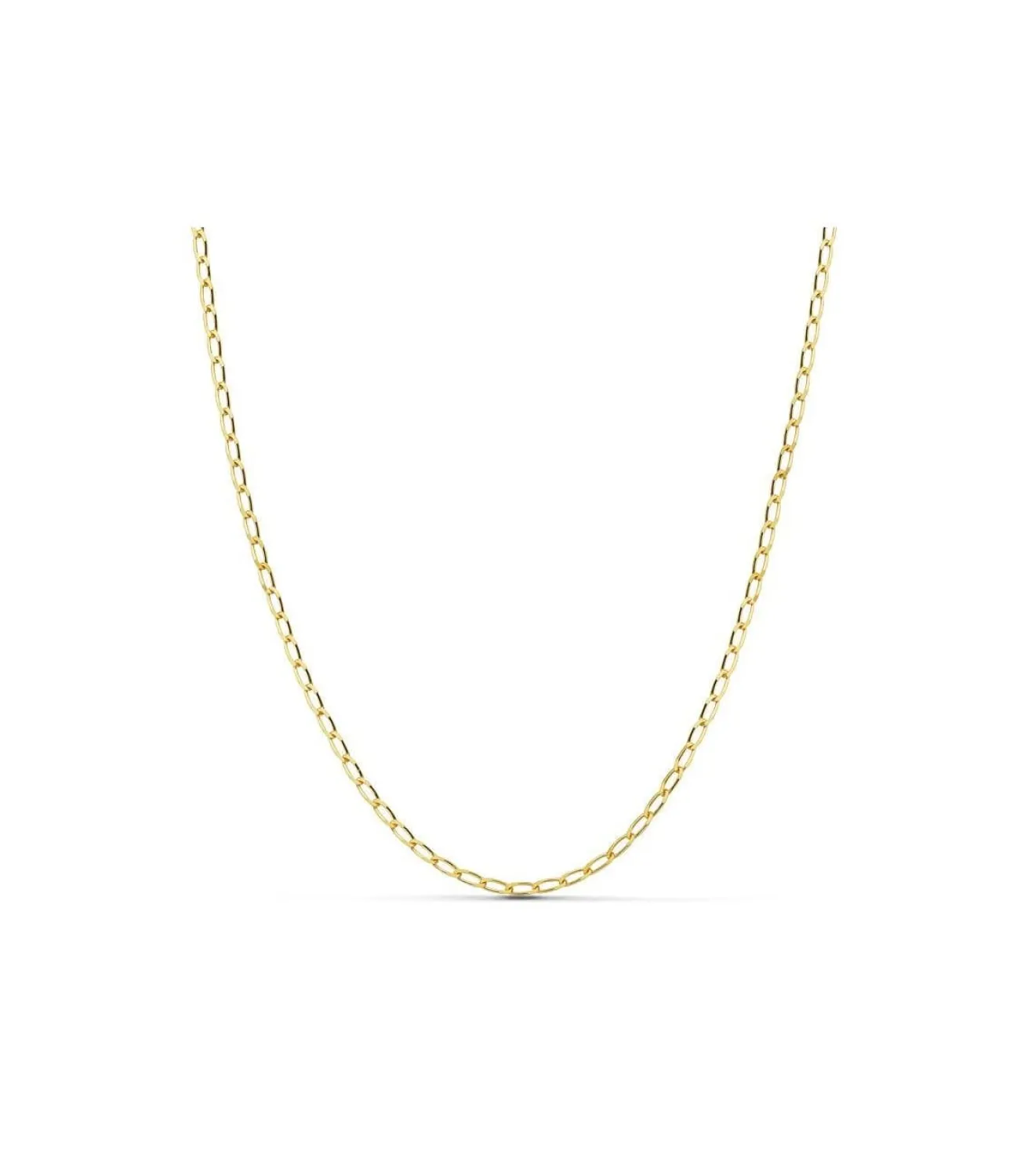 Cadena Bilbao 2Mm Oro 18 K 60Cm<Alda Joyeros Fashion