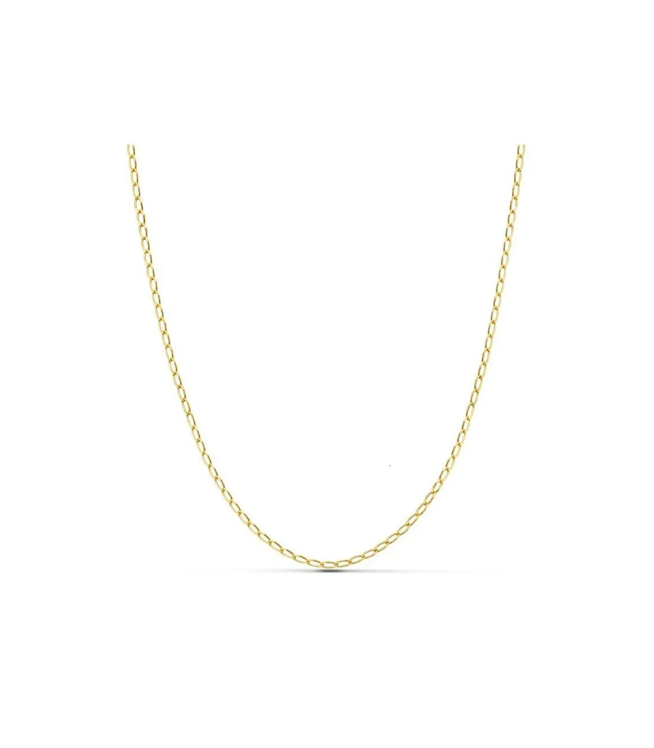 Cadena Bilbao 1.5Mm Oro 18 K 50Cm<Alda Joyeros Best