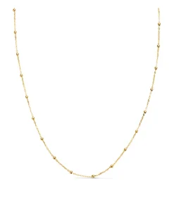 Cadena Bolitas Forzada 40Cm Oro 18K<Alda Joyeros Fashion