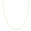 Cadena Choker Forzada Cubos 1 Mm 18K 38Cm<Alda Joyeros Hot
