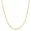Cadena Coraggio Oro 18K 2Mm 45Cm<Alda Joyeros Shop