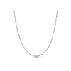 Cadena Diamantada 2 Mm Oro Blanco 18 Ktes 45 Cm<Alda Joyeros Outlet