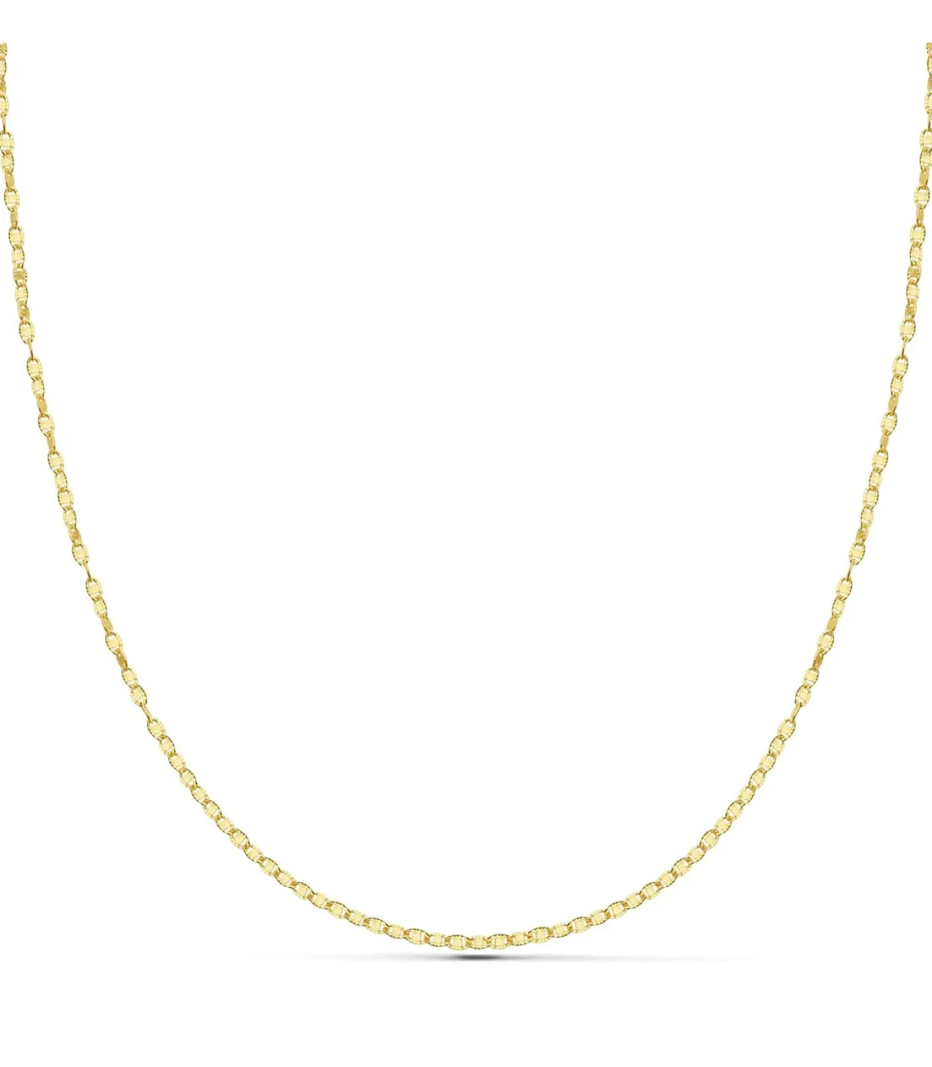 Cadena Diamantada Oro Amarillo 18K 1.5Mm 45Cm<Alda Joyeros Best
